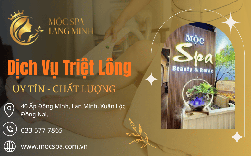 Dịch vụ triệt lông ở Xuân Lộc